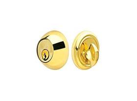 8450 Emtek 791949473757 Regular Single Cylinder Deadbolt Lock With 9 Finish Options Polis