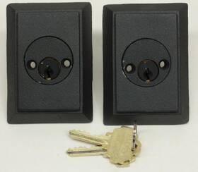 8363fb Emtek Wrought Iron Steel Double Cylinder Deadbolt Some Scratches On Lock