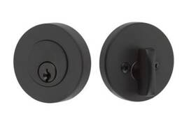8423us19 Emtek Single Cylinder Modern Disc Deadbolt