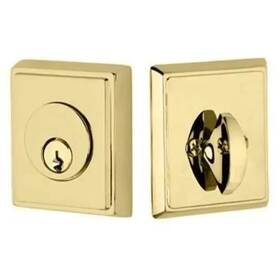 8468us3nl Emtek Rectangular Brass Modern Deadbolt New In Box 2 Available
