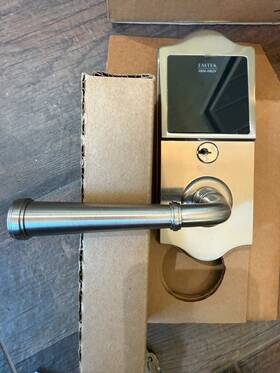 E4002clhus15 Emtek Emtouch Classic Keypad Leverset Merrimack Lever Left Hand -