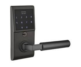 E4020hlolhus10b Emtek Emtouch Electronic Keypad Leverset E4020us19 Flat Black New