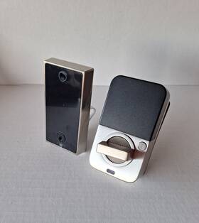 Emp23231us15 Emtek Empowed 2 Touch Keyed Smart Lock With Fingerprint Wifi/bluetooth