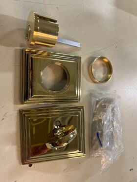 8479-wilshire Emtek Products Inc 8479 Wilshire Deadbolt Single Cylinder 9 Finishes Brass Us3nl