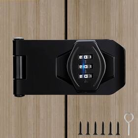 Ew-3qs-1b Enwomaty Bifold Door Lock Closet Keyless Combination For Cabinet -twist