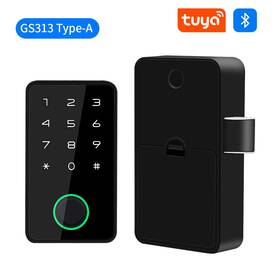 Gs314 Eruule Smart Fingerprint Drawer Lock With Ic Card Access And Keyless Sensor Technology