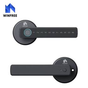 Hc-r1 Eruule Smart Fingerprint Bluetooth Lock With Passcode For Keyless Wooden Doors