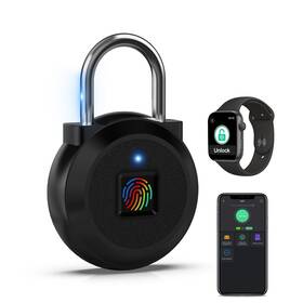 Yl-p5bf Eseesmart Fingerprint Padlock Locker Bluetooth Mobile App Smart Wi