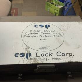 Kk-80 Esp Kolor Koded Cylinder Combinating Pin Assortment
