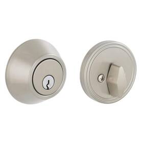 Vd60 Essentials By Schlage 043156098941 Series Satin Nickel Single Cylinder Deadbolt