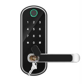 Euerte 763235695044 Smart Door Lock With Fingerprint And Keypad Security System For Multiple Doors