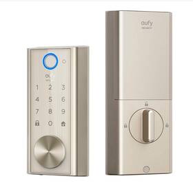 T8510111 Eufy S230 Smart Door Lock Keyless Fingerprint Access Wifi Satin Nickle