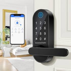 Euukaitary 785197536562 Fingerprint Door Lock Keyless Entry Smart Locks For Front B