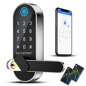 Euukaitary 785197536579 Keyless Entry Door Lock Fingerprint Smart Locks For Fr