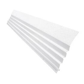 1007458728 Everbilt 12pk 36in Metal Mesh Gutter Guard Stair Step Filter White 1007458728new
