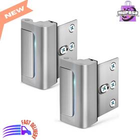Everplus 747100920417 Home Security Door Lock 2 Pack Childproof 3 Inch Stop Withstand