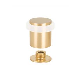 I-191 Evi Herrajes Door Stop Silicone Shock Absorber Made Of Brass Threaded Base Include