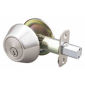 57781 Ez-flo Eastman Deadbolt Steel 2-3/8 Inch Or 2-3/4 Backset