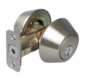 D262 Faultless Double Cylin Deadbolt Lock - Keyed On Both Sides