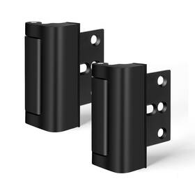 Fcicarn Xk1220b-2 Home Security Door Lock Childproof Reinforcement 2 Pack Black