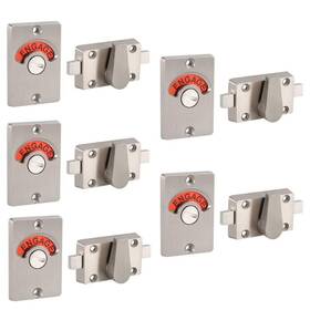 Fdit 792117246265 Latch Indicating Lock Stainless Steel Bolt Door Indicator Vacant/en