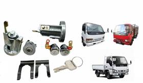 Fdi05076-2 Fdong Ignition Switch Door Lock Cylinder Set Replacement For W Series Isuzu Elf Tru