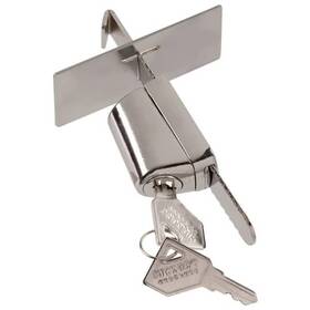 First Watch Security 078555018467 Chrome Travel Lock