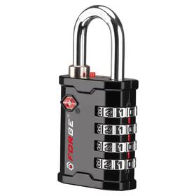 Tsa008 Forge 17067 Fforge 4-digit Tsa Approved Travel Locks Key System Black 1 Lock