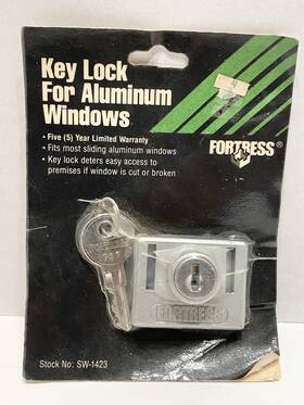 Sw-1423 Fortress - Key Lock For Aluminum Windows No
