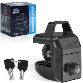 Fz-tcl01 Forzeey Trailer Lock Only For 2-5/16 Inch Ball Coupler Heavy Duty Anti-theft Hitch Locks