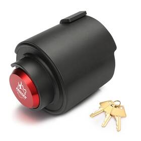 X0-w87m-x2o7 Froggen 2 5/16 Inch Heavy Duty Trailer Hitch Lock - Anti-theft Ball Coupler For Truc