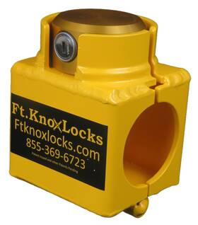 Ram-1 Ft. Knox Locks Ram Coupler Lock - Fits Only With Cobra-sidewinder Puck