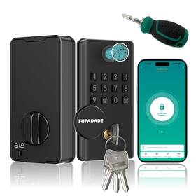 Cyus-mds001a-bw Fufadade Fingerprint Smart Door Lock Upgraded Keyless Entry With Tuya App Co