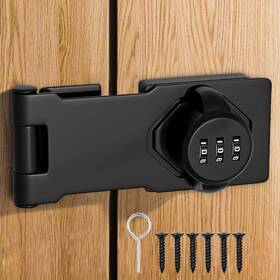Hb04002 Funnytek Cabinet Combination Lock 3-digit Password Hasp Locks Household Rotary