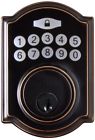 Ga7x7d01aa Defiant Castle Aged Bronze Single Cylinder Electronic Keypad 0050134990609