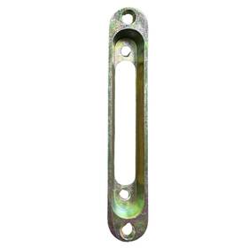 900-17354p Garage And Sliding Doors Hardware 5-3/4 Inch Pocket Trim Adapter Plate With 5-1/4 Hole Spacing Mortise-trimplate