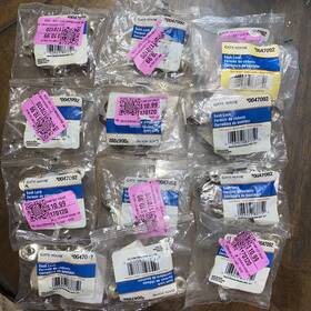 0047092 Gatehouse Lot Of 13 Gate-house Sash Locks In Satin Nickle Finish New Packages