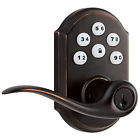 Ged1450tc11ps Weiser Entrance Lever With Electronic Lock 059184296341