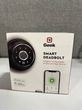 Geek 810112571134 Geektale 4-in-1 Keyless Entry Door Lock-fingerprint Lock Smart Wi