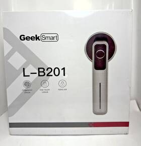 X002taenax Geek Smart L-b201 Fingerprint Unlock One-touch Autolock Door Knob Silver