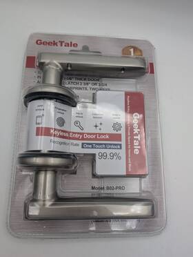 Geektale 445004348346 Fingerprint Door Lock Biometric Keyless Entry Nkl
