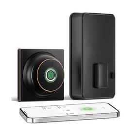 Rd02-b1 Geektale Smart Deadbolt Lock Fingerprint Door With App Keyles
