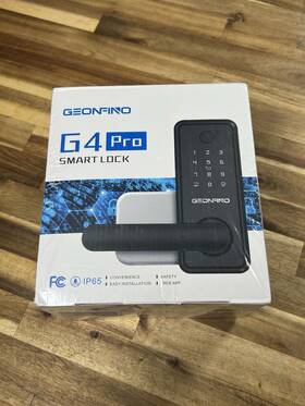 Geonfino Pro G2 Smart Door Lock 6-in-1 Fingerprint Keyless Entry Sealed
