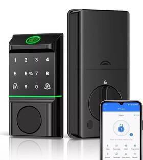 2406a Gguu Keyless Entry Door Lock With Keypad - Fingerprint Smart Locks