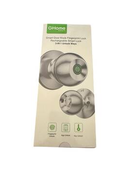 K10-02 Ghome Smart Fingerprint Door Lock 3 In 1 Knob New