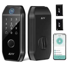 Gjv 734730770109 Smart Lock Fingerprint Door Look 6-in-1 Keyless Entry And D