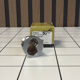 Ics-260-ar Gms Large Format Mortise Housing Satin Chrome Silver Adams Rite Cam