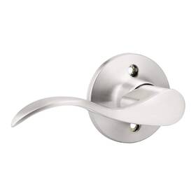 Us10-dl3682sndml-1pack Gobekor 1 Pack Brushed Nickel Lever Left-handed Dummy Satin