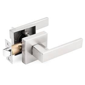 Gobrico 713965933138 Passage Door Locks Square Levers Handles Passage-non-locking 1pack
