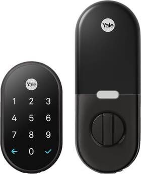 Yrd540-wv-bsp Google Nest X Yale Smart Deadbolt Door Lock Black Tamper-proof
